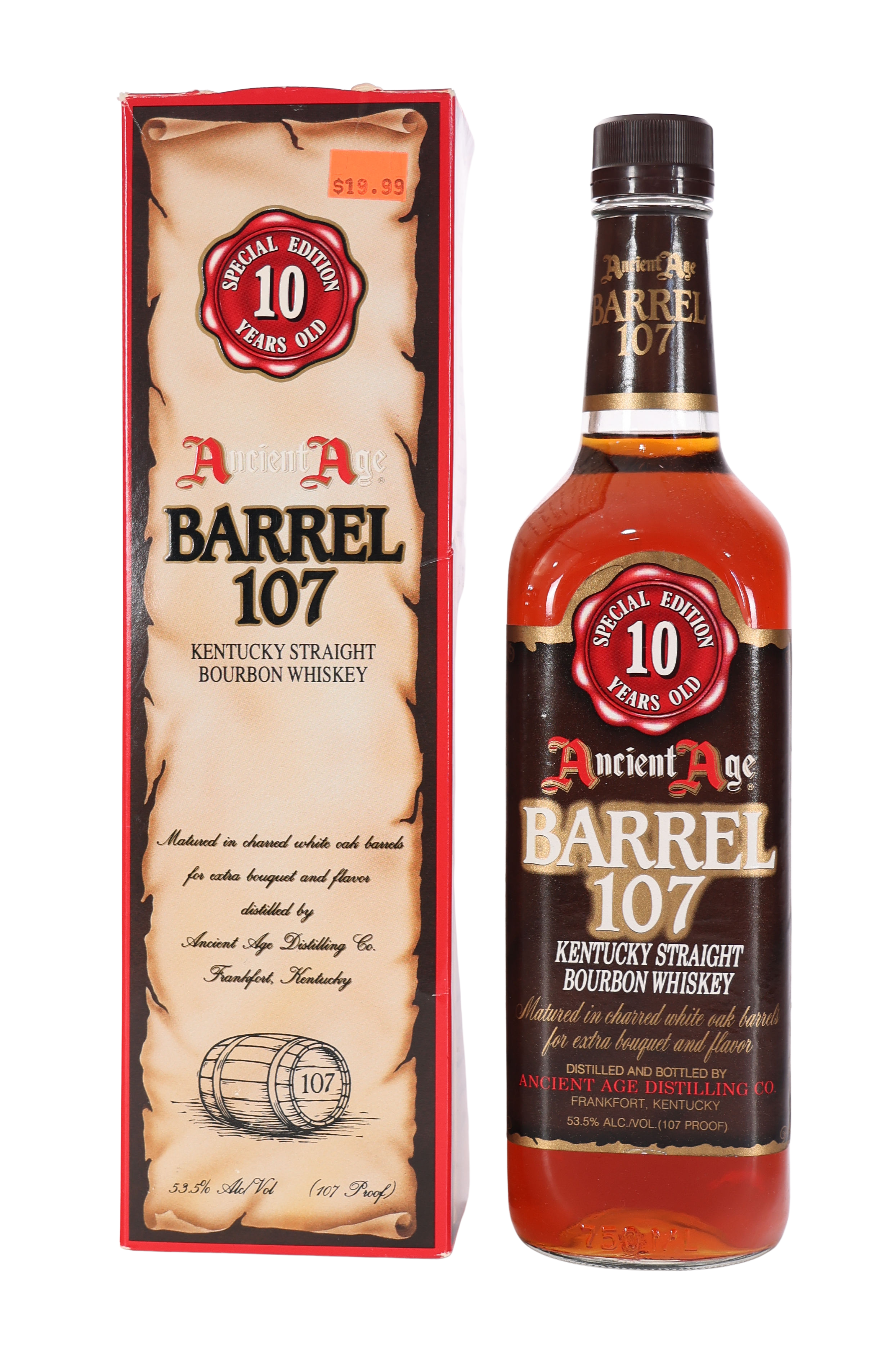 Ancient Age 'Barrel 107' 10yr Kentucky Bourbon Whiskey Special